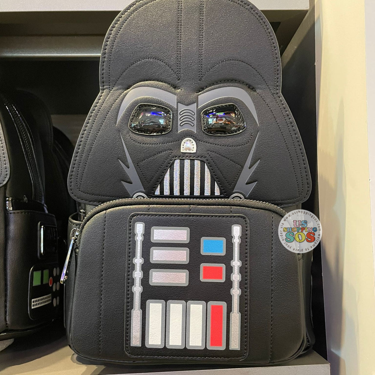 DLR/WDW - Loungefly Star Wars Darth Vader Backpack (Glow-In  display picture 3