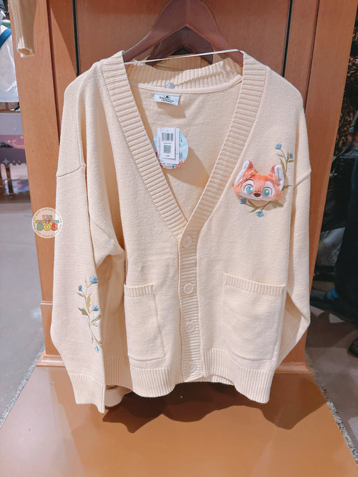 SHDL - Zootopia ‘Gardens & Flowers’ x Nick Wilde Cardigan for Adults