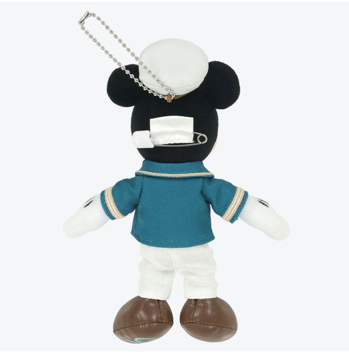 TDR - Tokyo DisneySea 25th Anniversary "The Jubilee Journey" x Mickey Mouse "Typical Outfit" Plush Keychain (Release Date: May 25, 2026)
