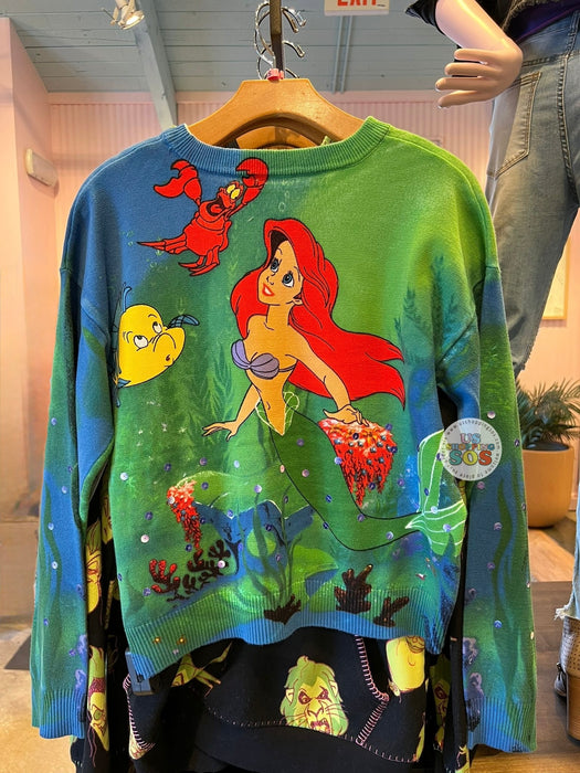 DLR/WDW - The Little Mermaid Sequin Knitted Sweater (Adult)