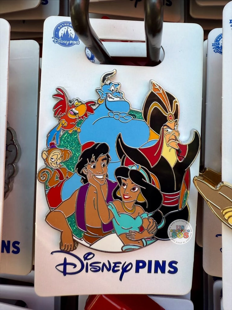 DLR/WDW - Character Cluster Series 2025 Aladdin Pin