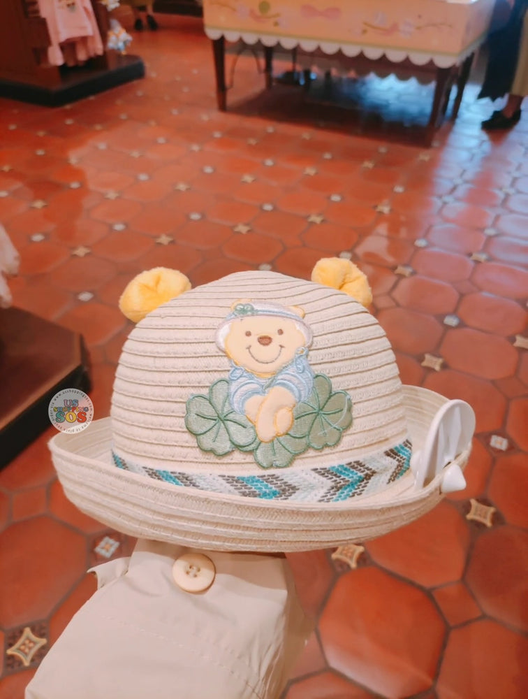 SHDL - Winnie the Pooh & Friends Springtime 2025 Collection x Winnie the Pooh Straw Hat with Ears for Adults