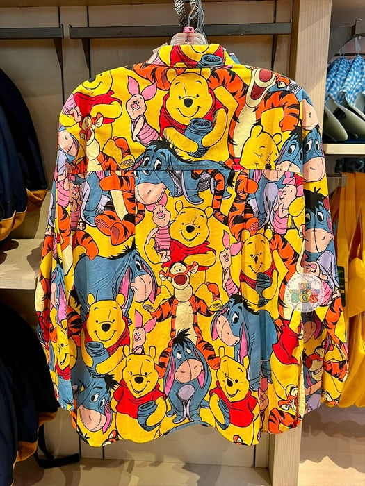DLR/WDW - Winnie the Pooh and Friends 2026 - All-Over-Print Button-Up Shirt (Adult)