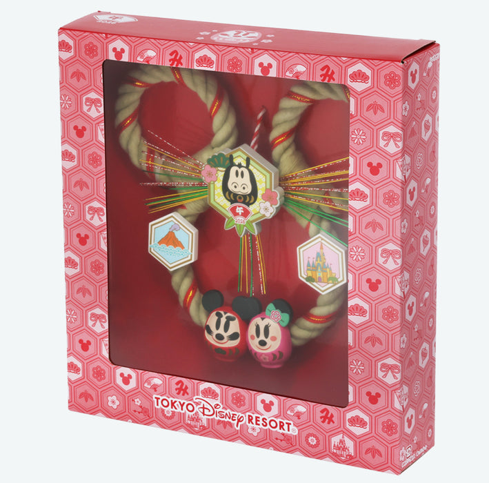 TDR - 2026 Happy New Year Mickey & Friends Collection x Mickey & Minnie Mouse "Daruma" New Year Decoration (Release Date: Dec 1, 2025)