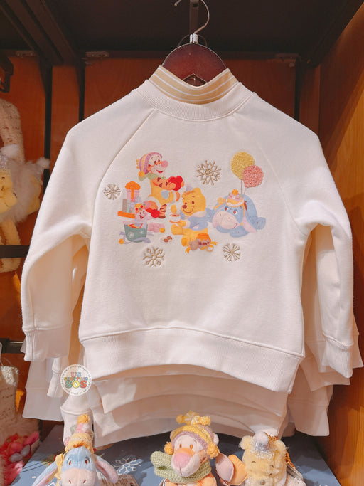 SHDL - 2025 Winnie the Pooh & Friends Winter Collection x Pullover Sweatshirt for Kids