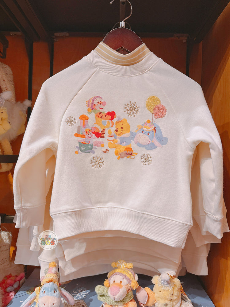 SHDL - 2025 Winnie the Pooh & Friends Winter Collection x Pullover Sweatshirt for Kids