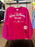 DLR/WDW - Park Logo Authentic Castle Original Bright Pink Pullover (Adult)