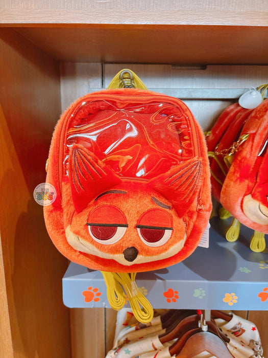 SHDL - Zootopia Nick Wilde Fluffy Backpack with Clear Window