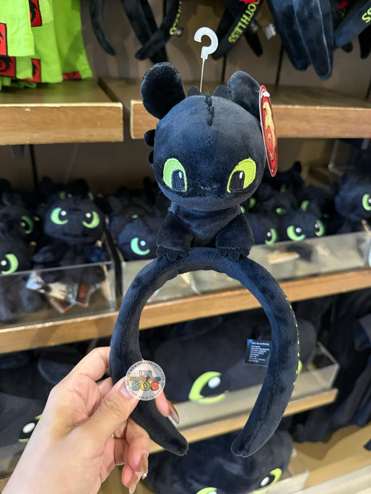 Universal Studios - How to Train Your Dragon - Toothless Plush Headband
