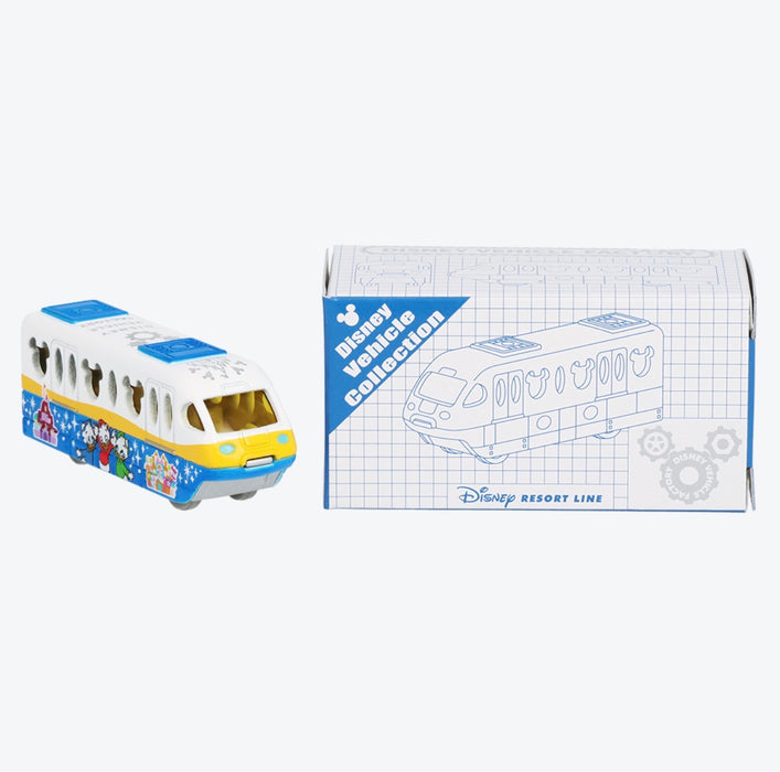 TDR - Disney Resort Line Tomica Toy Car x Donald Duck, Huey, Dewey, and Louie