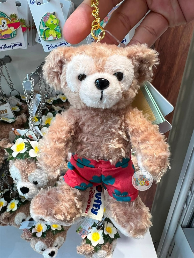 DLR/WDW - Aulani Duffy and Friends Summer Time 2026 - Duffy Plush Keychain