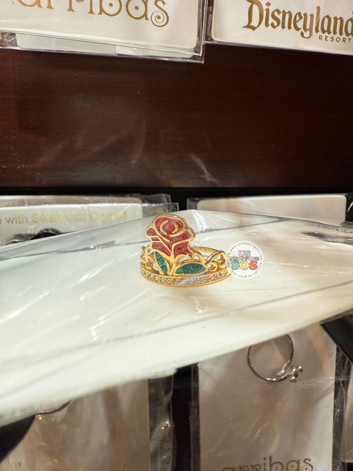 DLR/WDW - Arribas Brothers Beauty and the Beast Enchanted Rose Ring