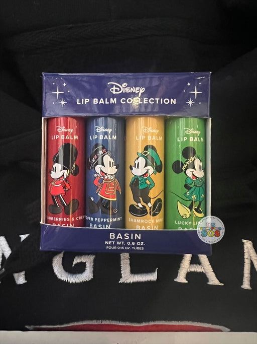 WDW - Epcot World Showcase UK 🇬🇧 - Basin UK Inspired Lip Balm Set of 4