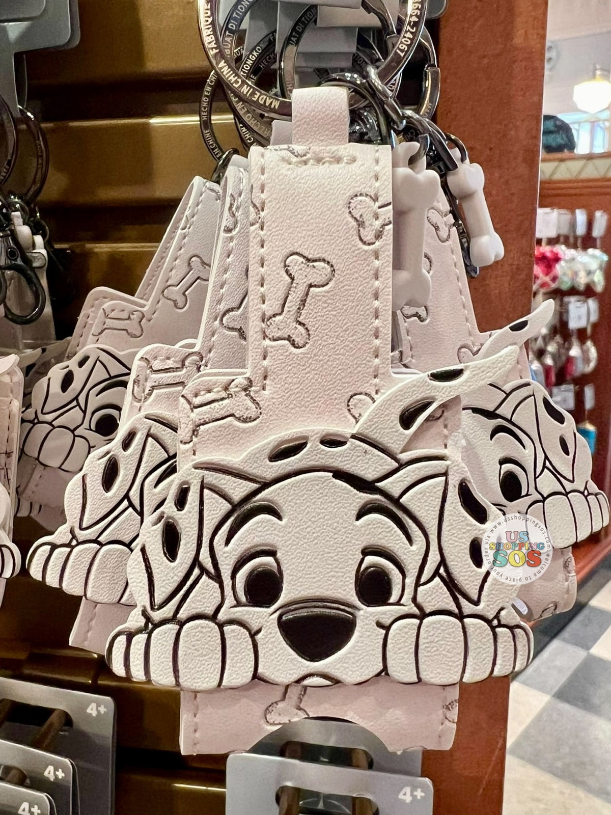 DLR/WDW - 101 Dalmatians - Penny Hand Sanitizer Holder Keychain