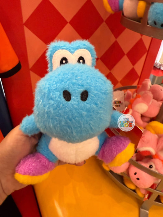 Universal Studios - Super Nintendo World - Yoshi Fluffy Plush Toy (Size S) (Blue)