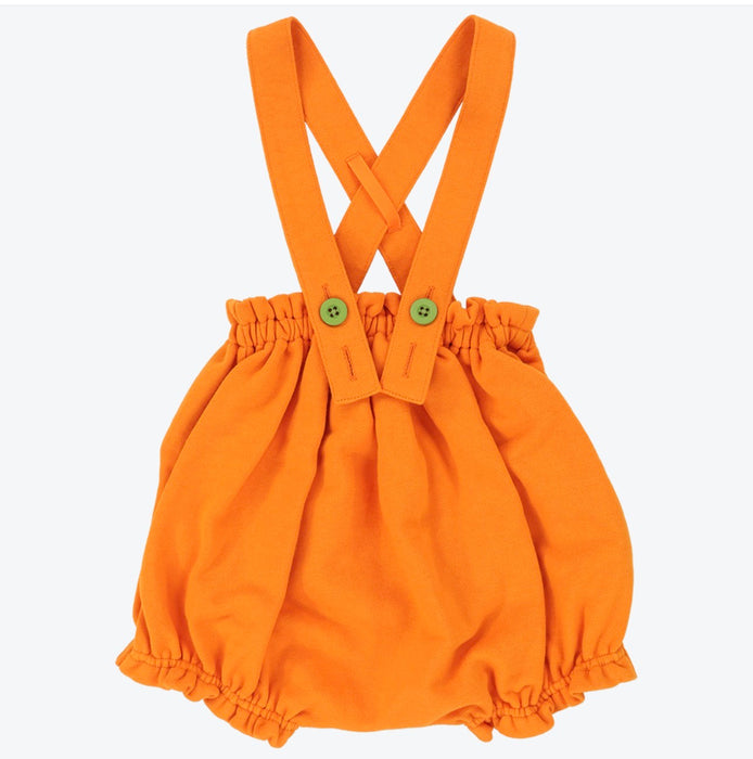 TDR - 2026 Disney Halloween x Mickey & Minnie Mouse 'Scared Ghost & Pumpkin Lantern Collection x Pumpkin Lantern Bloomers Oversalls and Hat Set for Kids (Release Date: Sept 15, 2026)