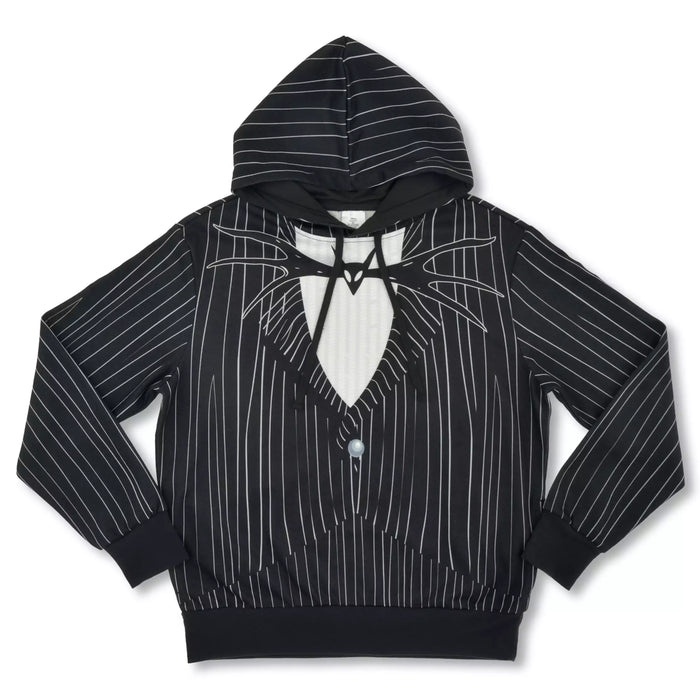 JDS -  2025 Tim Burton's The Nightmare Before Christmas x Jack Skellington Long Sleeve Pullover Hoodie for Adults (Release Date: Sept 16, 2025)