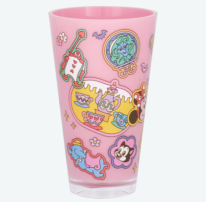 TDR - Tokyo Disney Resort "Park Map Motif" Pastel Color Collection - Mickey & Minnie Mouse Plastic Tumbler (Release Date: Dec 11, 2025)