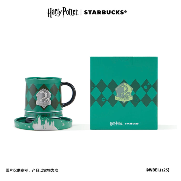 Starbucks China - Harry Potter x Starbucks - Slytherin Color Changing Ceramic Mug with Coaster 365ml