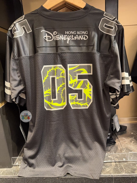 HKDL - 2026 Disney Halloween - Disney Villians x Maleficent as Dragon with Hong Kong Disneyland Wordings Football Jersey for Adults