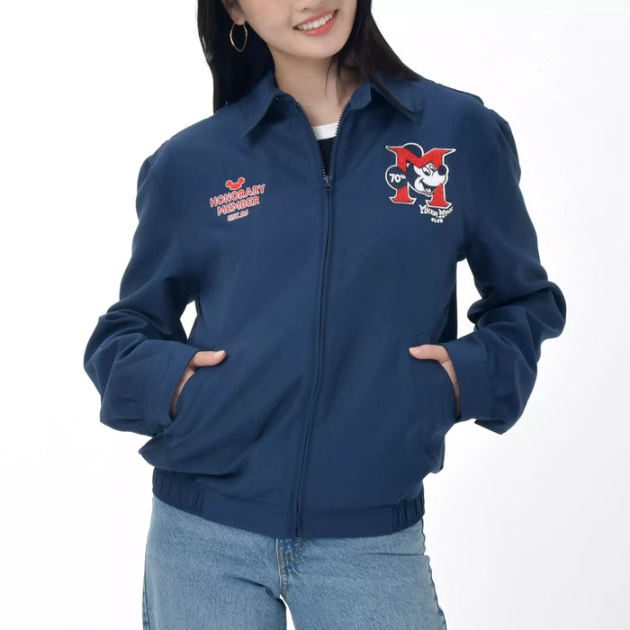 JDS - Mickey Mouse Club 70th x Mickey Mouse Blouson for Adults Color: Blue (Release Date: Sept 30, 2025)