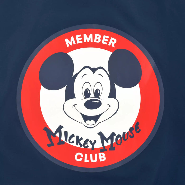 ミッキー ブルゾン ブルー Mickey Mouse Club 70th XL ミッキー ブルゾン ブルー Mickey Mouse Club 70th XL th ロゴ