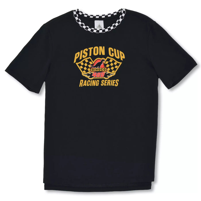 JDS - 2026 Dinoco 400 Piston Cup Racing Series Cars 20th x Cars Short-Sleeve T-Shirt for Adults (Release Date: Jun 26, 2026)