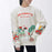 JDS - 2026 Disney Christmas x Mickey & Friends Long-Sleeve Sweatshirt, White for Adults (Release Date: Nov 3. 2026)