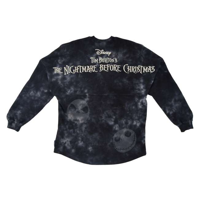 JDS - 2026 Tim Burton's Nightmare Before Christmas Fashion Collection x Jack Skellington Long-Sleeve Spirit Jersey for Adults (Release Date: Sep 7, 2026)