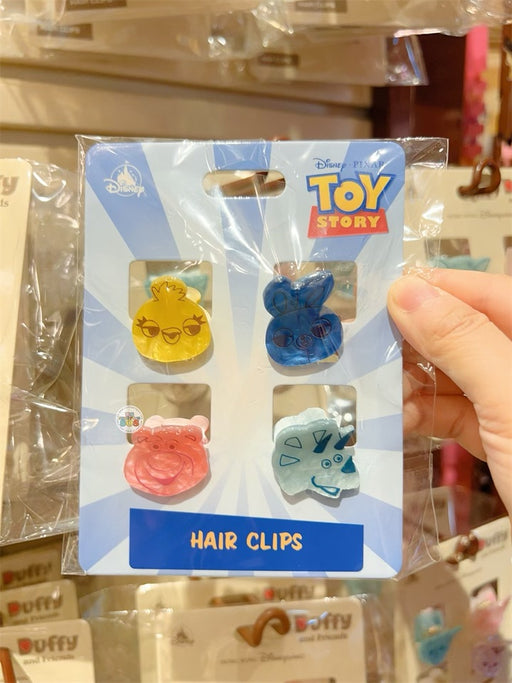 HKDL - Toy Story Ducky, Bunny, Trixie & Lotso Hair Clips Set