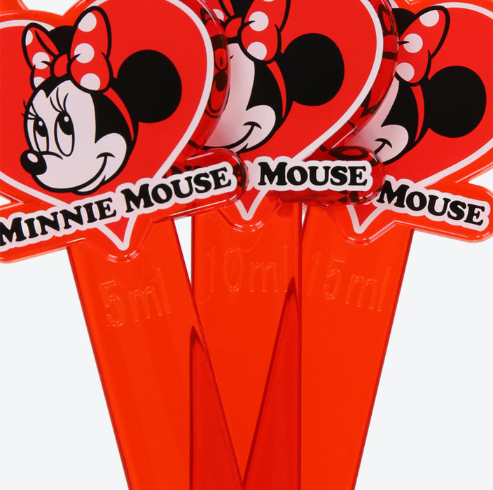 TDR - Minnie Mouse Measuring Spoons Set (Release Date: Feb 8)