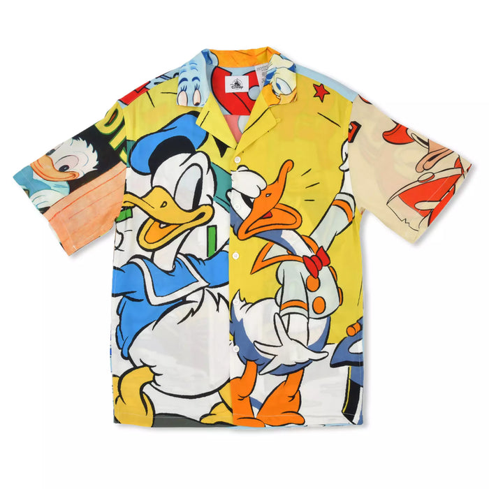 JDS - Donald Duck Birthday x Donald & Huey, Dewey, Louie Short Sleeve Shirt for Adults (Release Date: May 21, 2024)
