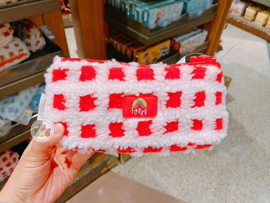 SHDL - Fluffy Waffle Pattern Multi- Function Pouch x Toy Story Forky