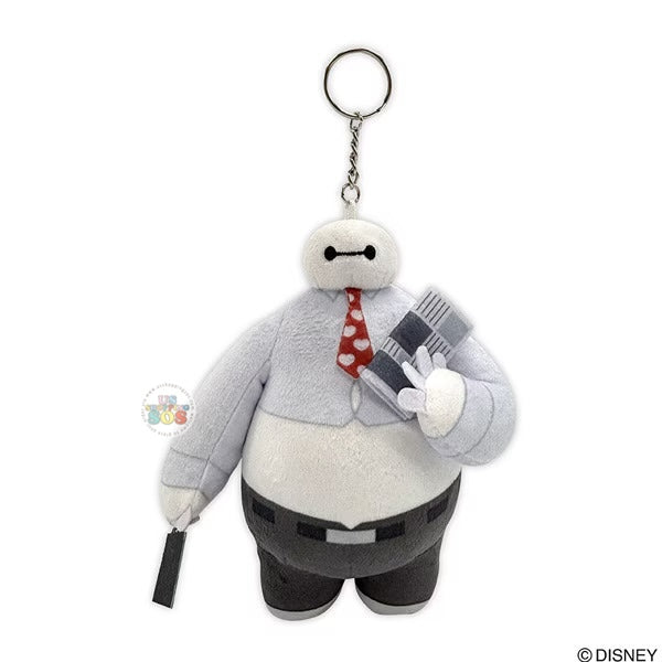 Japan Exclusive - Disney Baymax "Salaryman" Plush Keychain (Release Date: Feb 28, 2026)