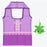 TDR - 2026 Tangled Rapunzel Dress Print Foldable Shopping/Eco Bag, Fold into a Pascal Pouch & Keychain  (Release Date: Oct 8, 2026)