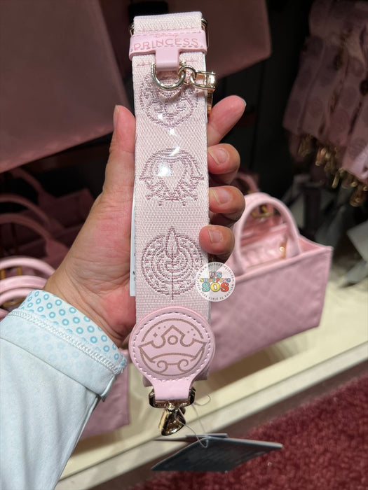 DLR/WDW - Disney’s Once Upon A Bag - Disney Princess Light Pink Bag Strap