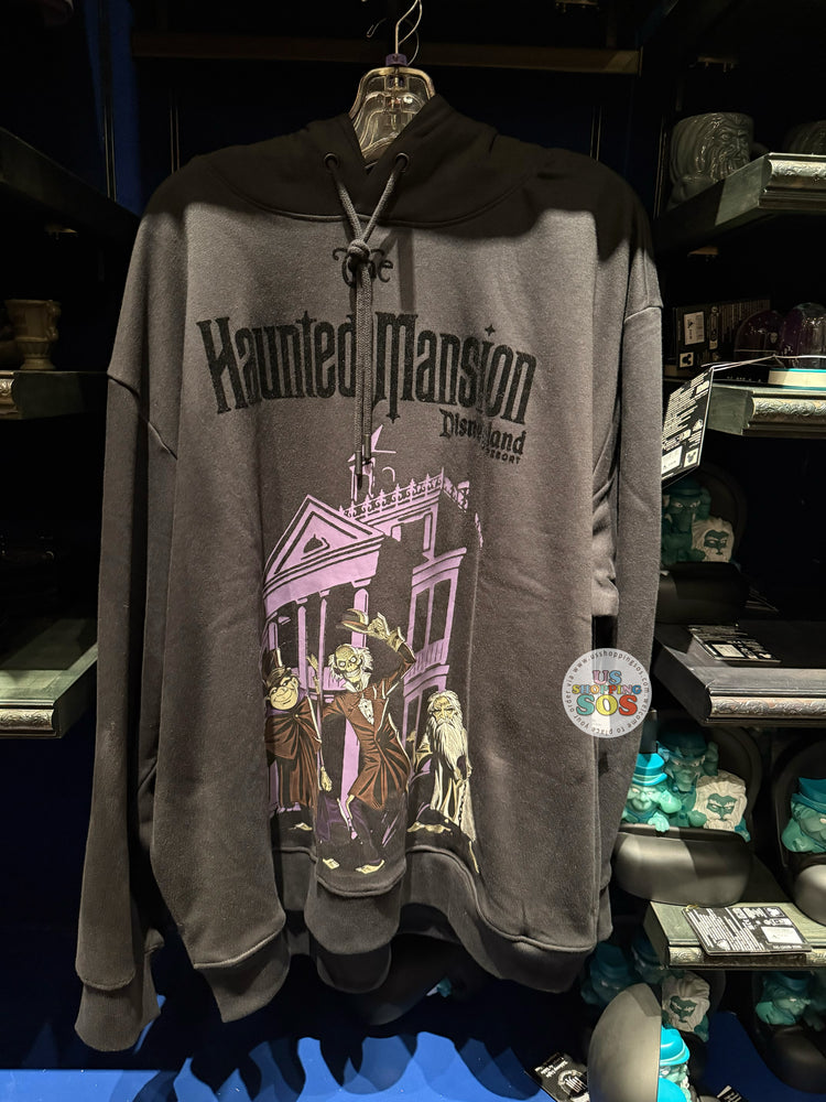 DLR/WDW - The Haunted Mansion - The Hitchhiking Ghosts Black Pullover (Adult)