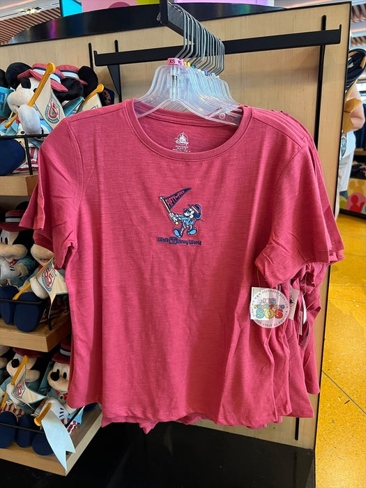 WDW - Walt Disney World 55th Anniversary - Mickey Brick Red Tee (Adult)