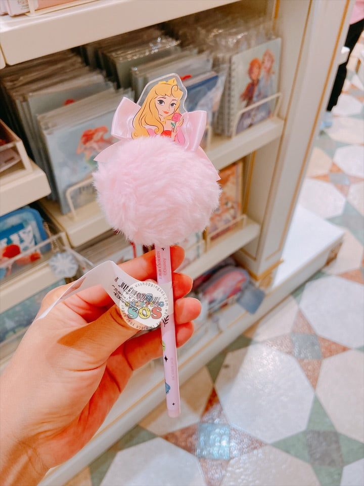 SHDL - Princess Aurora Pom Pom & Ribbon Ballpoint Pen