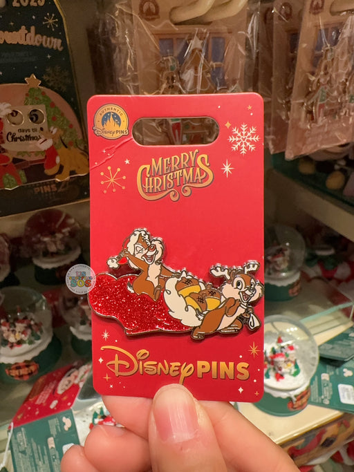 HKDL - 2025 Mickey & Friends Christmas x Chip 'n Dale Holiday Pin