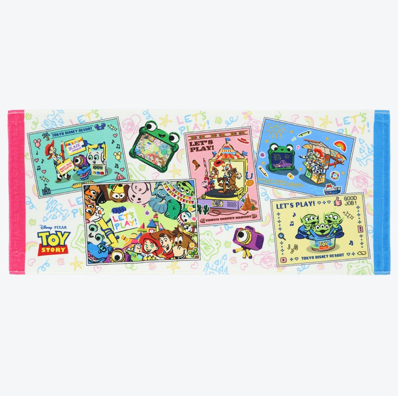 TDR - 2026 Toy Story 5 Collection x Face Towel (Release Date: Jul 1, 2026)