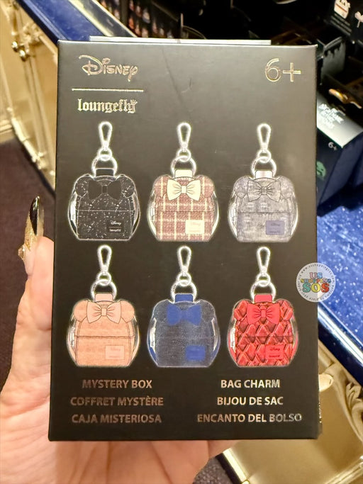 DLR/WDW - Loungefly Minnie Mini Backpack Bag Charm Mystery Box