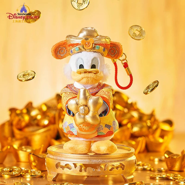 SHDL - 2026 Lunar New Year Mickey & Friends Collection x Scrooge McDuck Plush Keychain