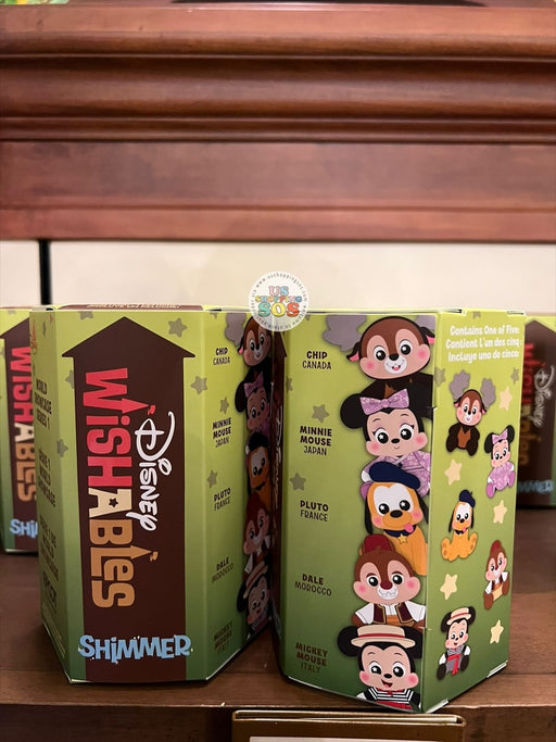 WDW - Epcot World Showcase - Wishables Shimmer Mystery Plush Toy Series 1