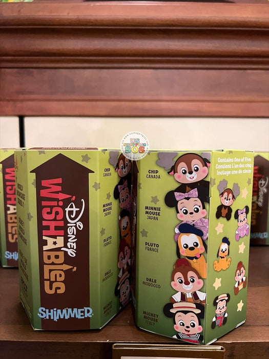 WDW - Epcot World Showcase - Wishables Shimmer Mystery Plush Toy Series 1
