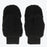TDR - Fluffy Fluffy Cute Gentle Colors x Mickey Mouse Gloves for Adults (Color: Black)