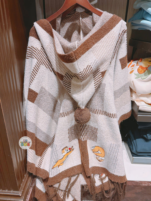 SHDL - 2026 Chip & Dale Knit Poncho with Hat (Adults)