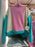 DLR/WDW - Her Universe The Original Mickey Pink/Cream/Teal Pullover (Adult)