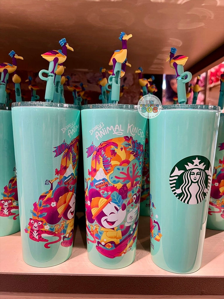 DLR/WDW - Starbucks Mickey Disney’s Animal Kingdom Stainless Steel Cold Cup 2026