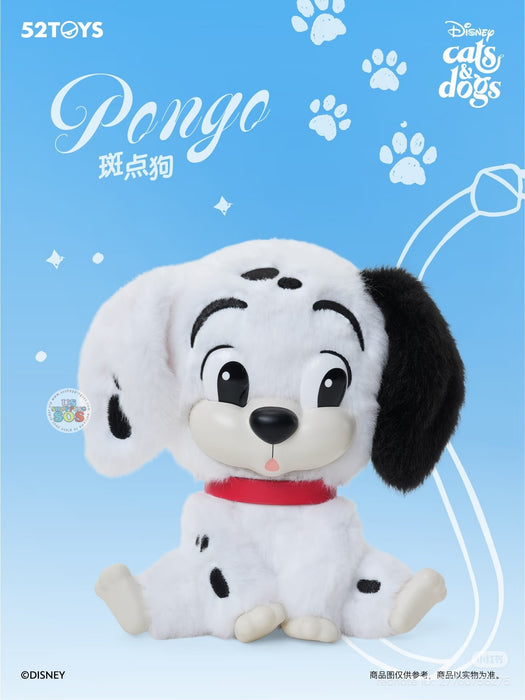 China Exclusive 52 Toys - 2026 Disney Cats & Dogs Vinyl Plush Keychain Blind Box (Release Date: Aug 20, 2026)